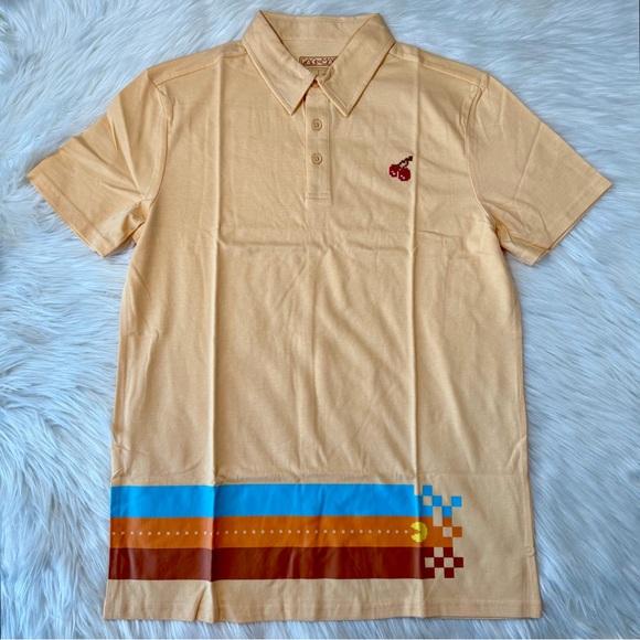 NWT Lootwear Pac Man Polo - Picture 2 of 10